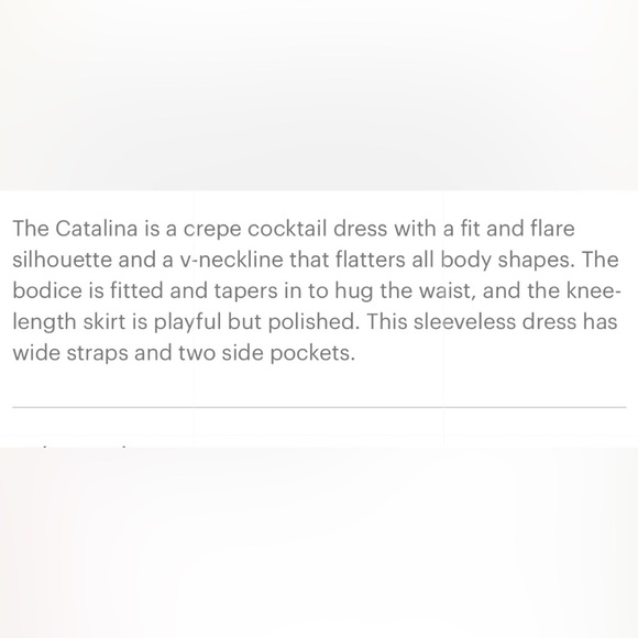 DRESS THE POPULATION CATALINA BLUSH CREPE COCKTAIL DRESS MEDIUM - Picture 16 of 16